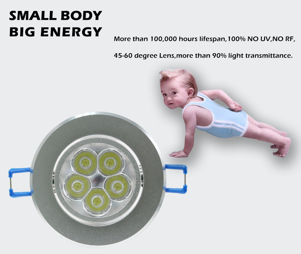 Led downlight LED spot light For Home Living Room 15W led lamp+ drive