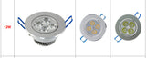 Led downlight LED spot light For Home Living Room 15W led lamp+ drive