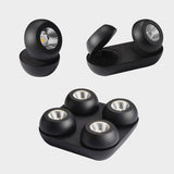 Folding Rotating Dimmable COB LED Downlights 9W 12W 24W 36W LED Ceiling Spot Lights AC85-265V LED Ceiling Lamps Indoor Lighting