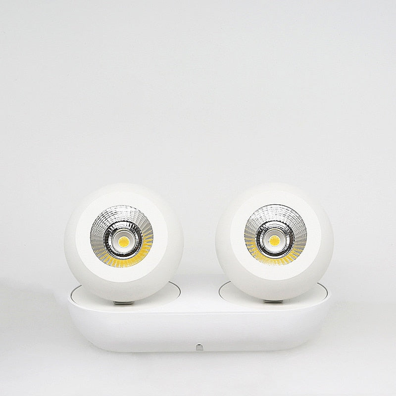 Folding Rotating Dimmable COB LED Downlights 9W 12W 24W 36W LED Ceiling Spot Lights AC85-265V LED Ceiling Lamps Indoor Lighting