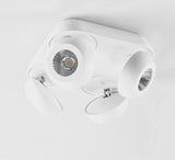 Folding Rotating Dimmable COB LED Downlights 9W 12W 24W 36W LED Ceiling Spot Lights AC85-265V LED Ceiling Lamps Indoor Lighting