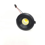 Ceiling lighting 10pcs/lot Led Mini Cabinet Downlights 3w Cut Size 34mm Ac85-265v White Frame Recessed Ceiling No Flicker