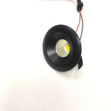 Ceiling lighting 10pcs/lot Led Mini Cabinet Downlights 3w Cut Size 34mm Ac85-265v White Frame Recessed Ceiling No Flicker