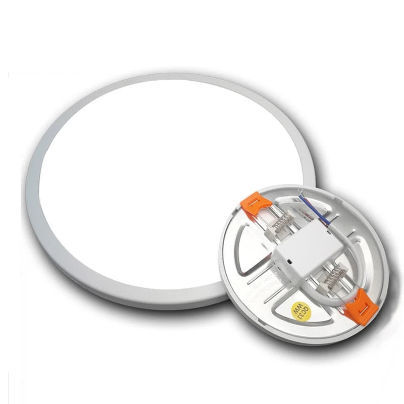 LED Panel Lights Ultra-thin Surface Downlight 6W 8W 15W 20W 220V Square Round Panel Light White/Warm Indoor Bedroom LED Light