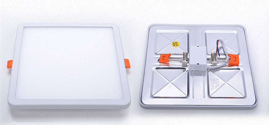 LED Panel Lights Ultra-thin Surface Downlight 6W 8W 15W 20W 220V Square Round Panel Light White/Warm Indoor Bedroom LED Light