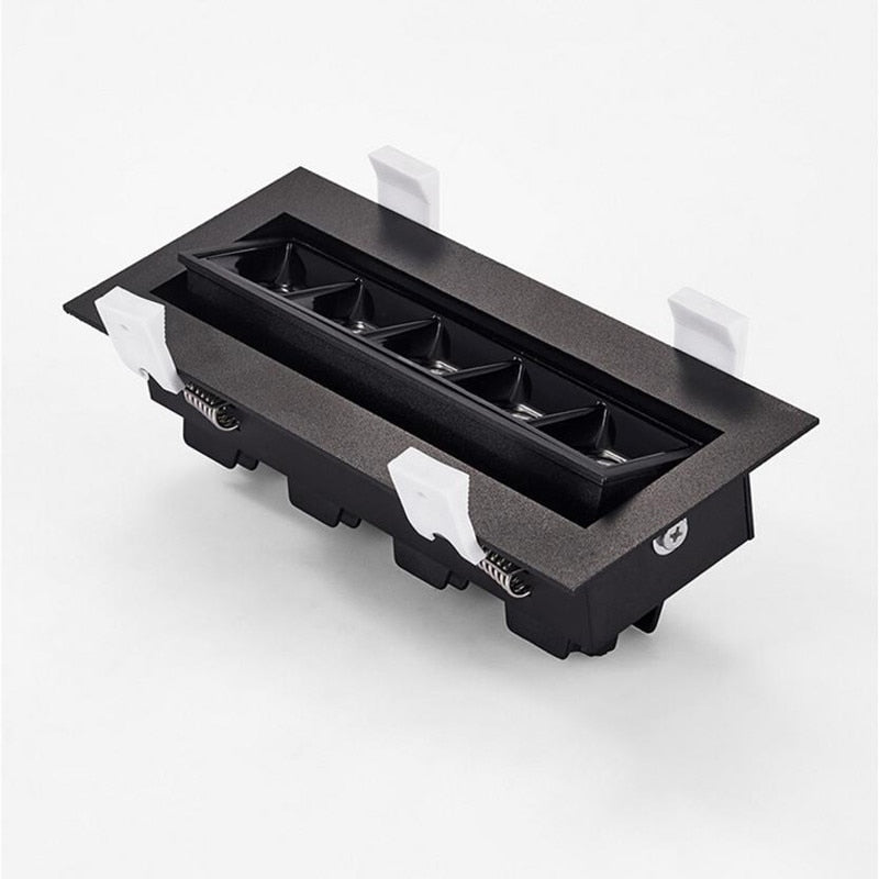 Recessed Square COB Dimmable LED Downlights 6W 10W 20W 30W  LED Ceiling Spot Lights AC85V~265V LED Strip Lights Indoor Lighting