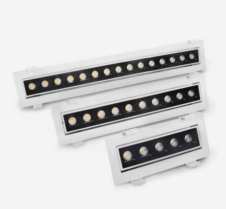 Recessed Square COB Dimmable LED Downlights 6W 10W 20W 30W  LED Ceiling Spot Lights AC85V~265V LED Strip Lights Indoor Lighting