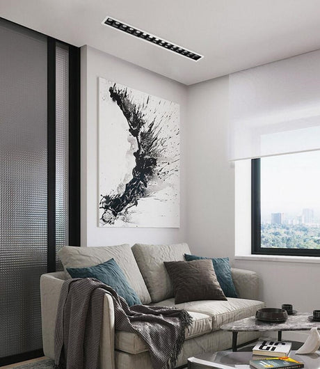 Recessed Square COB Dimmable LED Downlights 6W 10W 20W 30W  LED Ceiling Spot Lights AC85V~265V LED Strip Lights Indoor Lighting