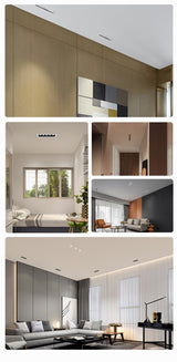 Dimmable Recessed Strip LED Ceiling Lights 10W 20W 30W COB LED Down lights AC85~265V LED Strip lamp Indoor Lighting