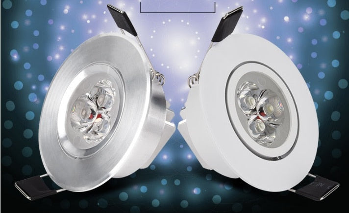 2017 2018 Promotion Led Light Dc12v 220v Input 20pc/lot Downlights Energy Saving With Excellent Heatsink High Brightness Epistar's