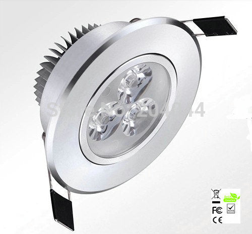 2017 2018 Promotion Led Light Dc12v 220v Input 20pc/lot Downlights Energy Saving With Excellent Heatsink High Brightness Epistar's