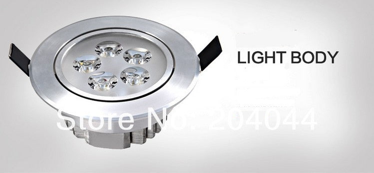 2017 2018 Promotion Led Light Dc12v 220v Input 20pc/lot Downlights Energy Saving With Excellent Heatsink High Brightness Epistar&#39;s