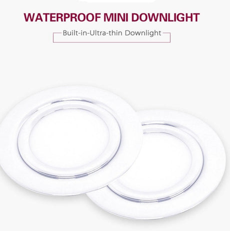 IP65 304 Stainless Steel 3W 5W 7W DC 12V LED Downlight for Home Kitchen Dining Spot Lighting 14mm Slim Mini Lamp