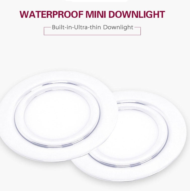 IP65 304 Stainless Steel 3W 5W 7W DC 12V LED Downlight for Home Kitchen Dining Spot Lighting 14mm Slim Mini Lamp