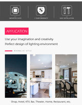 IP65 304 Stainless Steel 3W 5W 7W DC 12V LED Downlight for Home Kitchen Dining Spot Lighting 14mm Slim Mini Lamp