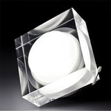 LED Crystal Downlight Round/Square 1W 3W 5W 7W LED Ceiling Spot Light Warm White/White LED Recessed Lamp for Home Decoration