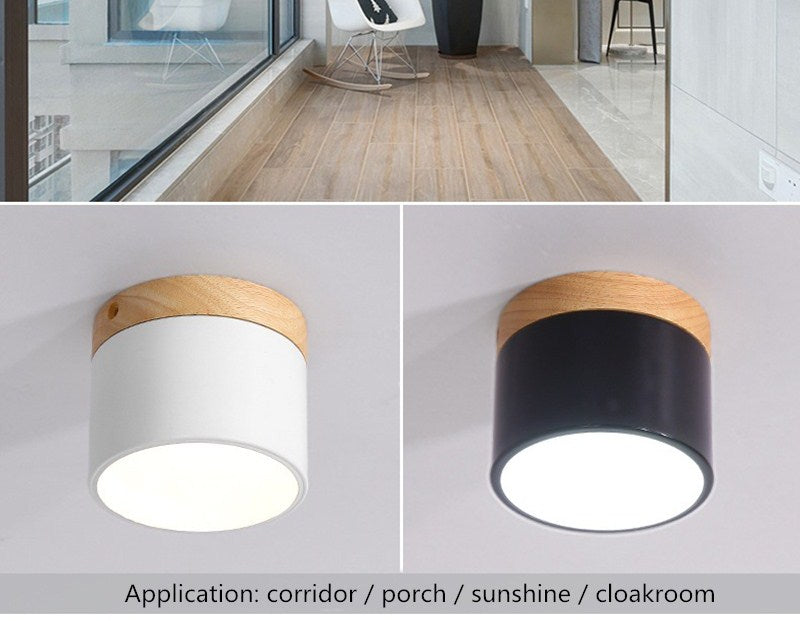 Dimmable LED Downlight 7W 15W Led Surface Mounted Ceiling Downlight for indoor bedroom Living Room aisle 110V 230V 240V