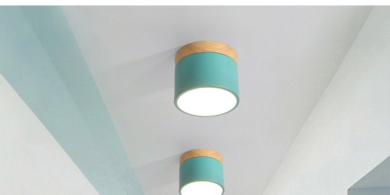 Dimmable LED Downlight 7W 15W Led Surface Mounted Ceiling Downlight for indoor bedroom Living Room aisle 110V 230V 240V