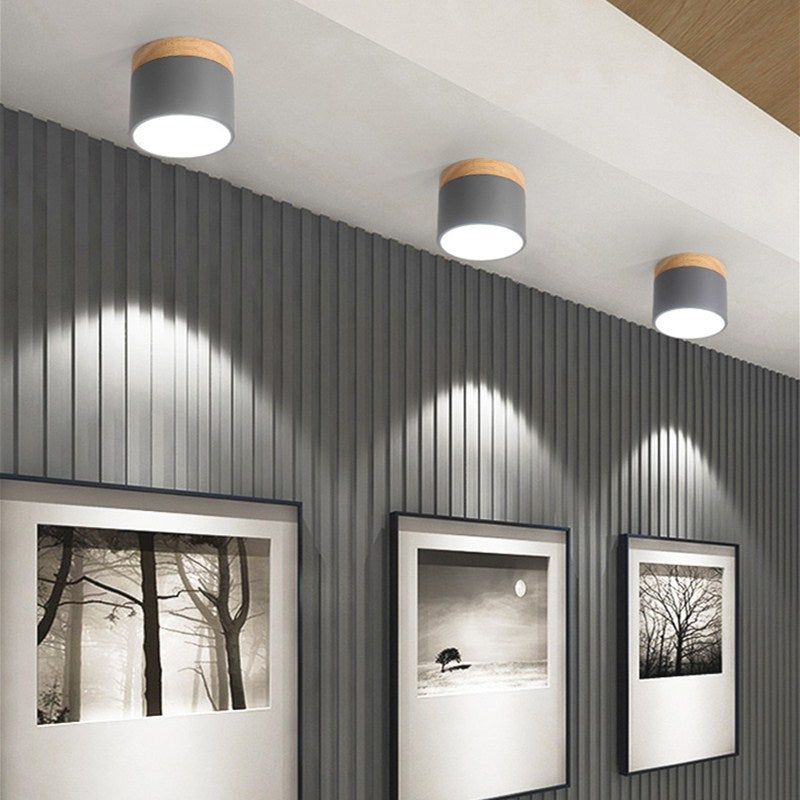 Dimmable LED Downlight 7W 15W Led Surface Mounted Ceiling Downlight for indoor bedroom Living Room aisle 110V 230V 240V