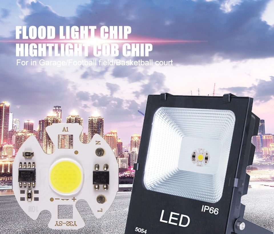 LED 220V Smart IC COB Y32 Chip 3W 5W 7W 10W 12W Downlight Floodlight Spotlight LED Light Accessories DIY Lighting Free Driver