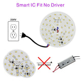 LED Chip 3W 5W 7W 9W 12W 15W 18W AC 220V-240V SMD 2835 Light Beads DIY For Led Downlight Cold/Warm white Lighting Spotlight