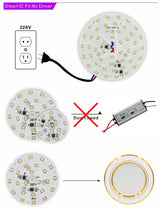 LED Chip 3W 5W 7W 9W 12W 15W 18W AC 220V-240V SMD 2835 Light Beads DIY For Led Downlight Cold/Warm white Lighting Spotlight