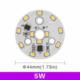 LED Chip 3W 5W 7W 9W 12W 15W 18W AC 220V-240V SMD 2835 Light Beads DIY For Led Downlight Cold/Warm white Lighting Spotlight
