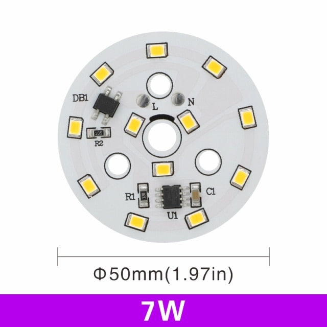 LED Chip 3W 5W 7W 9W 12W 15W 18W AC 220V-240V SMD 2835 Light Beads DIY For Led Downlight Cold/Warm white Lighting Spotlight