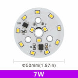 LED Chip 3W 5W 7W 9W 12W 15W 18W AC 220V-240V SMD 2835 Light Beads DIY For Led Downlight Cold/Warm white Lighting Spotlight