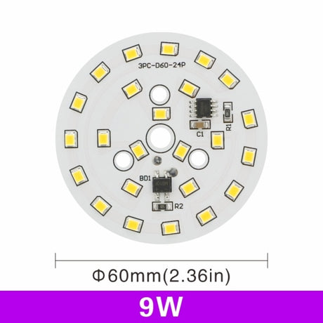LED Chip 3W 5W 7W 9W 12W 15W 18W AC 220V-240V SMD 2835 Light Beads DIY For Led Downlight Cold/Warm white Lighting Spotlight