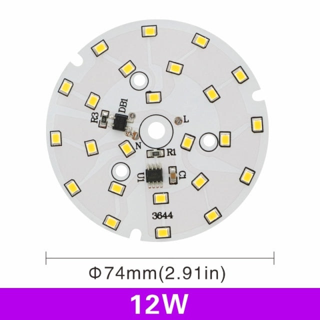 LED Chip 3W 5W 7W 9W 12W 15W 18W AC 220V-240V SMD 2835 Light Beads DIY For Led Downlight Cold/Warm white Lighting Spotlight