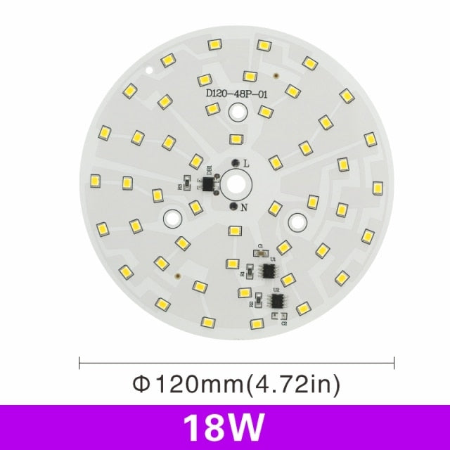 LED Chip 3W 5W 7W 9W 12W 15W 18W AC 220V-240V SMD 2835 Light Beads DIY For Led Downlight Cold/Warm white Lighting Spotlight
