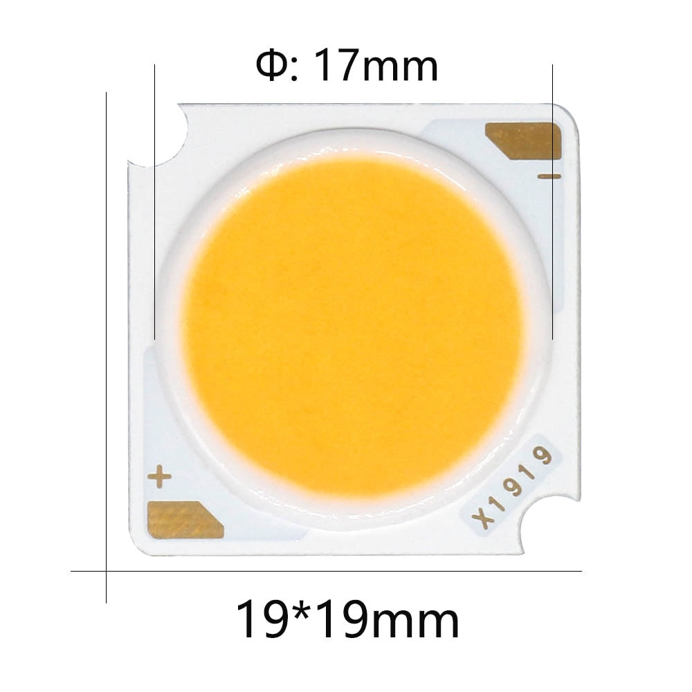 LED COB Chip Light-emitting 10pcs 1919 10W 20W 30W 40W Diode Imported Bridgelux Crystal Chip DC30-33V DIY Downlight Panel Light