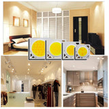 LED Chip Dual Color Temperature Cob Lamp Beads 7w 12w 24w 36w 10pcs/lot Adjustment RA80 1311 1917 COB Light Source For Downlight