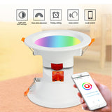 ACETIDE LED Down light WiFi Smart life Ceiling Downlight APP RGB Warm Cool Changing Color with 5W 7W 9W  Google Home