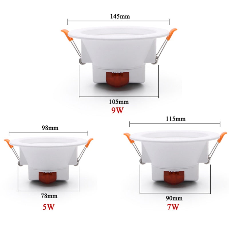 ACETIDE LED Down light WiFi Smart life Ceiling Downlight APP RGB Warm Cool Changing Color with 5W 7W 9W  Google Home