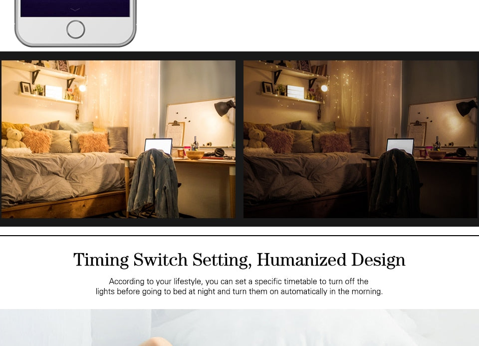 ACETIDE LED Down light WiFi Smart life Ceiling Downlight APP RGB Warm Cool Changing Color with 5W 7W 9W  Google Home