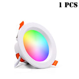 ACETIDE LED Down light WiFi Smart life Ceiling Downlight APP RGB Warm Cool Changing Color with 5W 7W 9W  Google Home