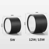 Downlight-Led-Lamp Dimmable Spot Ceiling Lamp Aluminum Surface Mounted High Brightness Down light 5W 12W Lighting AC110V 220V