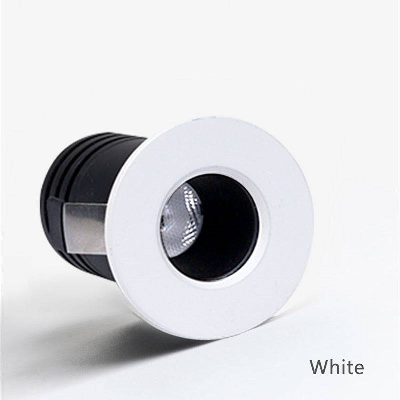 Mini Recessed LED Deep Anti-glare Downlight 3W Under Wine Cabinet Closet Cafe Bar Living Room Ceiling Spot Lighting With Driver