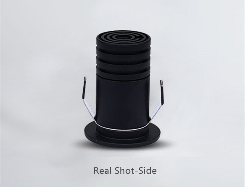 Mini Recessed LED Deep Anti-glare Downlight 3W Under Wine Cabinet Closet Cafe Bar Living Room Ceiling Spot Lighting With Driver