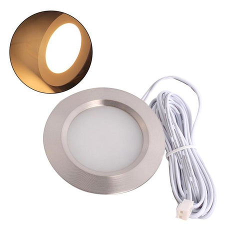 12V Low Voltage Ultra-Thin Concealed Mini LED Downlight LED Display Cabinet Light Kitchen Cabinet Light With 2M Terminal Wire