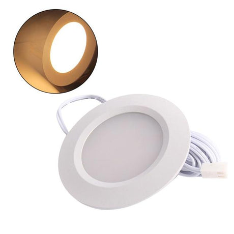 12V Low Voltage Ultra-Thin Concealed Mini LED Downlight LED Display Cabinet Light Kitchen Cabinet Light With 2M Terminal Wire