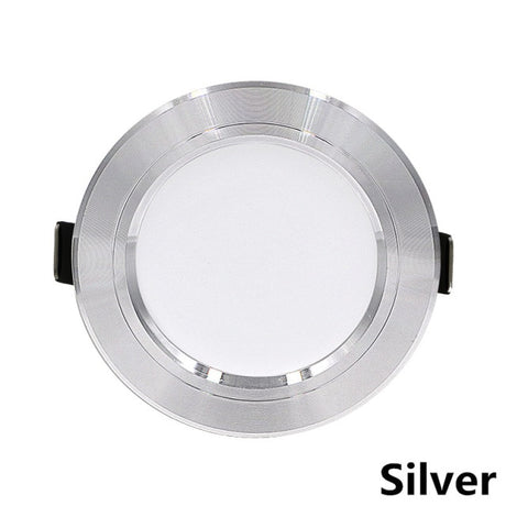 10pcs/lot 220V LED Downlight 5W 7W 9W 12W 15W 18W Round LED Spot Light Recessed LED Ceiling Downlight Light Cold Warm White Lamp