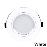 10pcs/lot 220V LED Downlight 5W 7W 9W 12W 15W 18W Round LED Spot Light Recessed LED Ceiling Downlight Light Cold Warm White Lamp