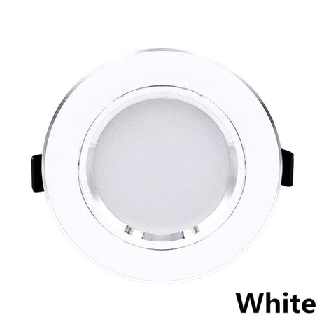 10pcs/lot 220V LED Downlight 5W 7W 9W 12W 15W 18W Round LED Spot Light Recessed LED Ceiling Downlight Light Cold Warm White Lamp