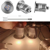 IP68 3W 12V 24V Outdoor Bathroom Swimming Pool Sauna Boat Lamp Aquarium Light Underwater Downlight Mini LED Spotlight