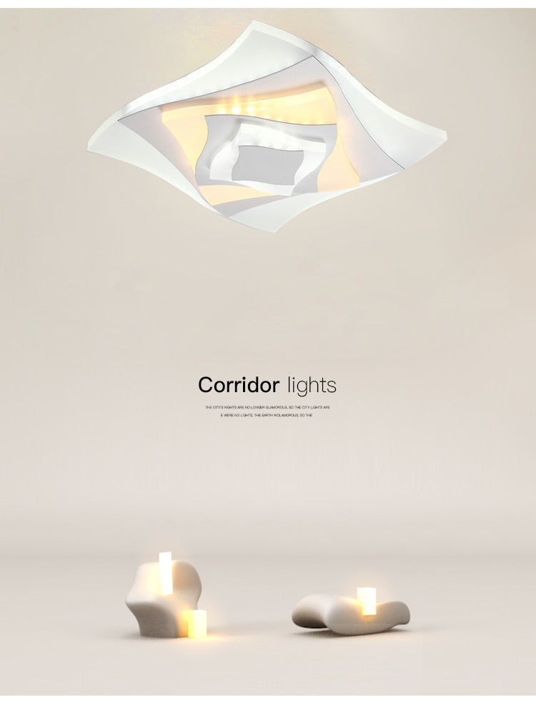 Chinese Style Warm Aisle Light Corridor Light Creative Led Porch Light Embedded Spotlight Surface Mounted Ceiling Downlight