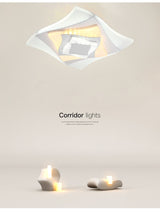 Chinese Style Warm Aisle Light Corridor Light Creative Led Porch Light Embedded Spotlight Surface Mounted Ceiling Downlight