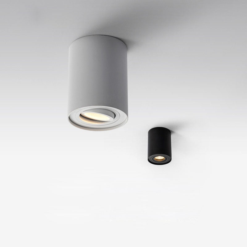 Angle Adjustable LED Surface Mounted Downlight 7W Black/White Housing+Replaceable GU10 Bulb LED Ceiling Spot Light Decor